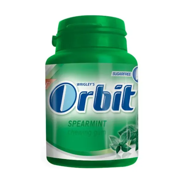 Airwaves Spearmint Bottle Chewing Gum 64g (46pcs)